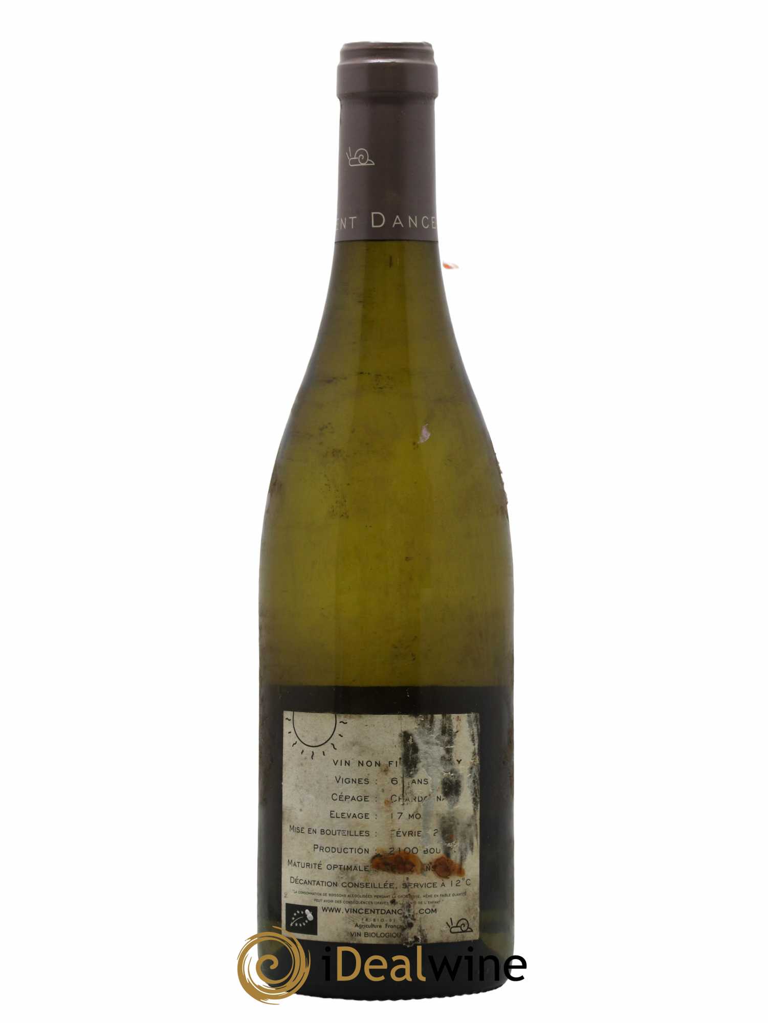 Chassagne-Montrachet 1er Cru Morgeot Tête du Clos Vincent Dancer  2014 - Lot de 1 Bouteille