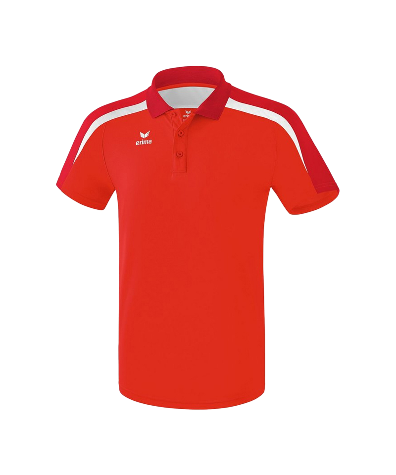 Erima Liga 2.0 Poloshirt Rot Weiss