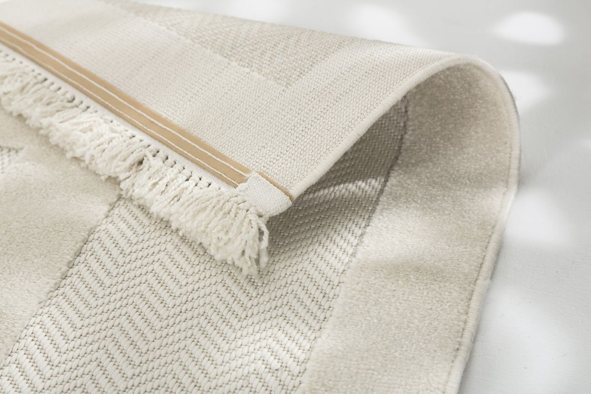 Schöner Wohnen Webteppich Summer Bordüre creme 80x150