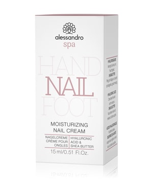 Alessandro Spa Moisturizing Nail Cream Nagelcreme-15 g