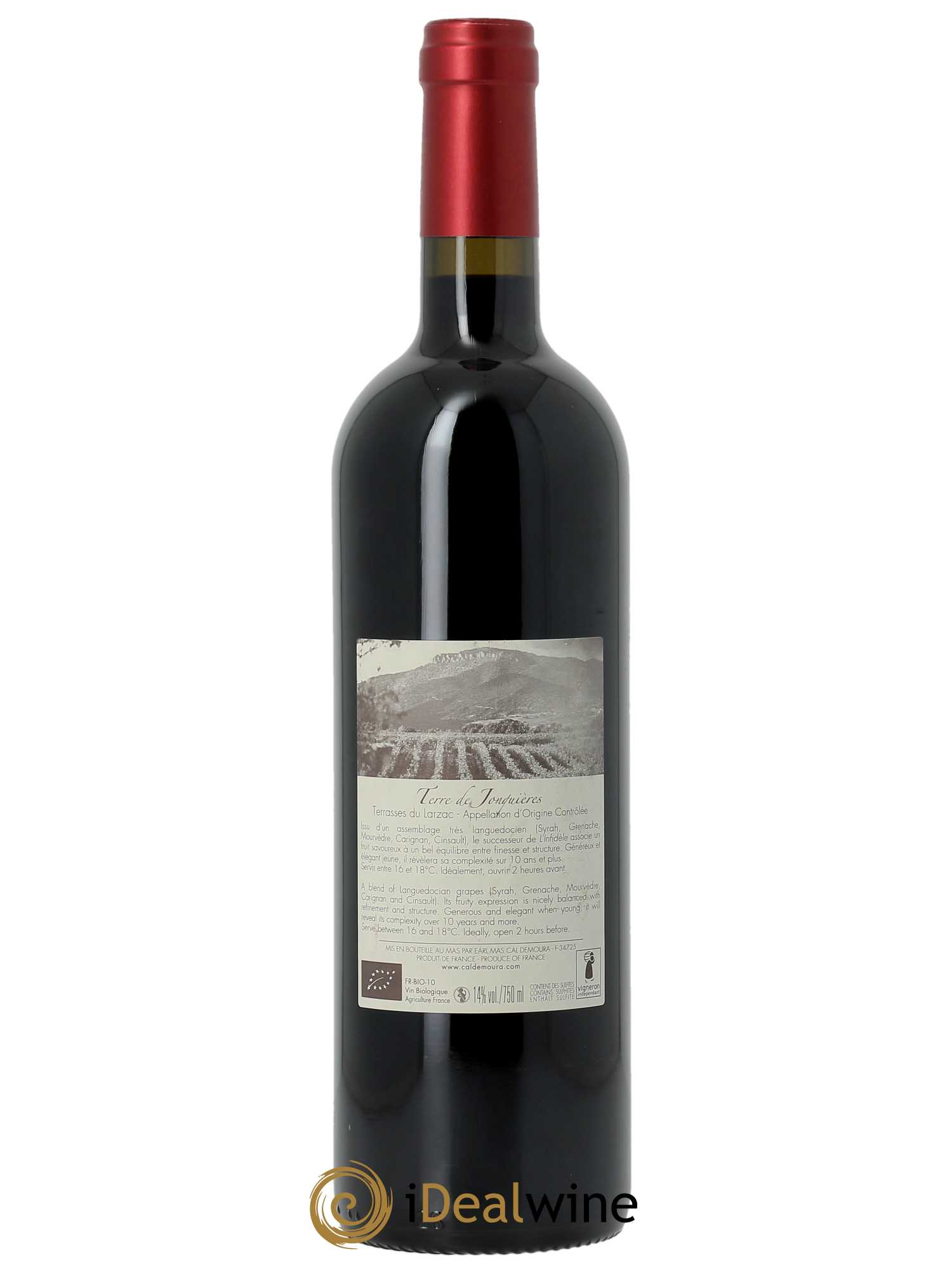 Terrasses du Larzac Terre de Jonquières Mas Cal Demoura  2017 - Lot de 1 Bouteille