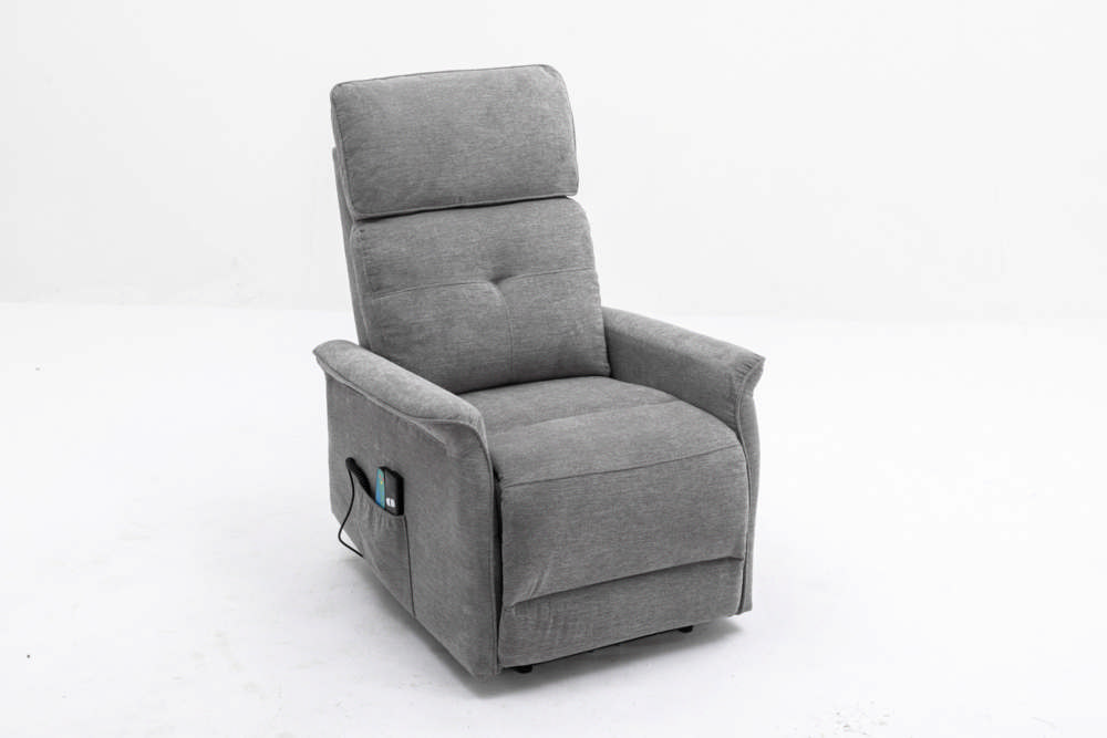 Happy Home Happy Home Elektrischer TV-Sessel/ Massagesessel - Hellgrau