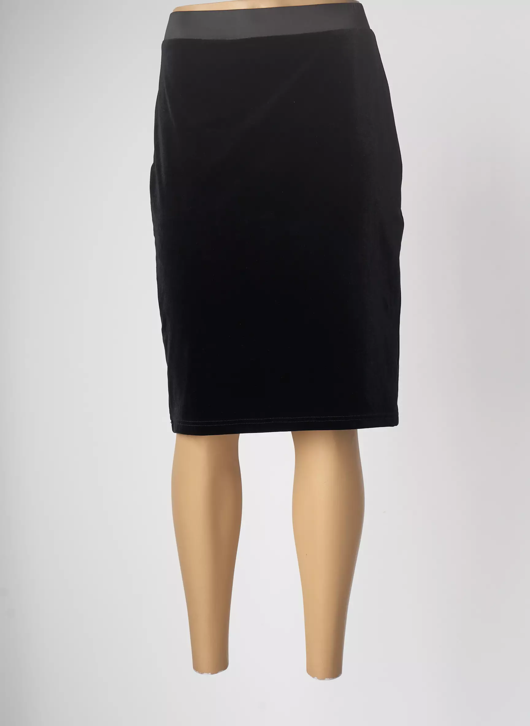 Esqualo Jupes Mi Longues Femme couleur noir