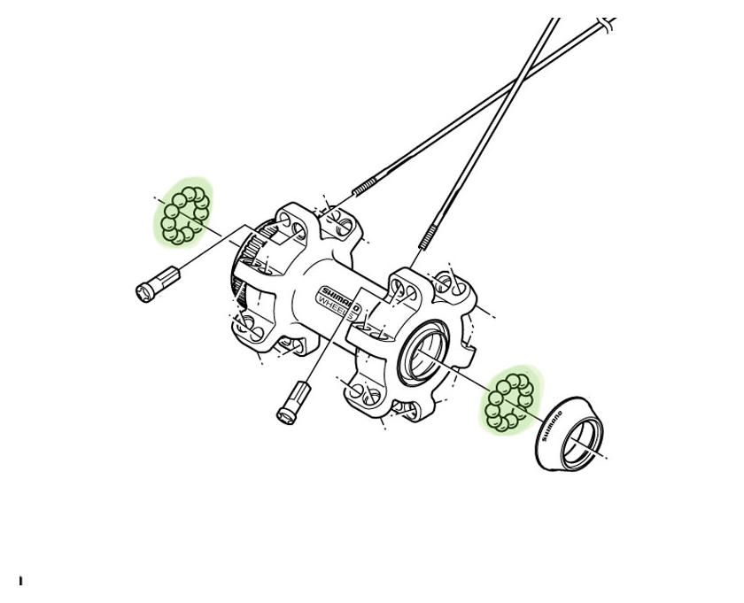 Shimano Stahl Kugeln 1/4