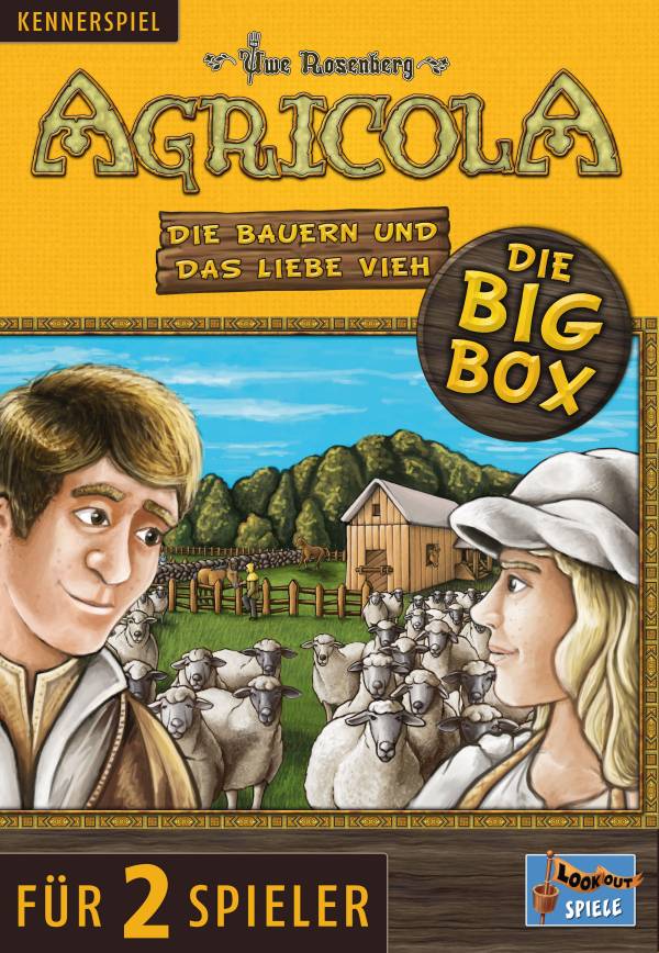 Agricola Die Bauern und das liebe Vieh Bigbox (Hauptspiel + 2 Erweiterungen)