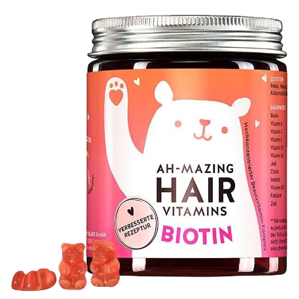 Bears With Benefits Ah-Mazing Hair Vitamin Biotin 60 Stück