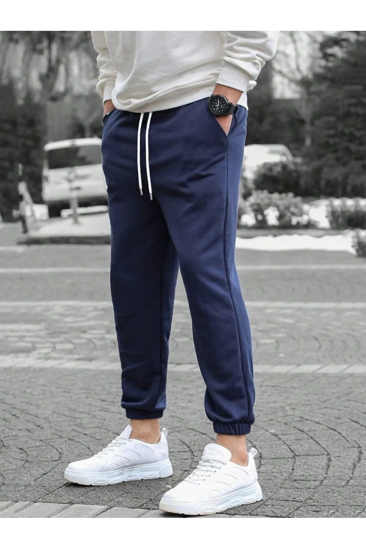 MOONBULL  Jogginghose - Dunkelblau - Relaxed