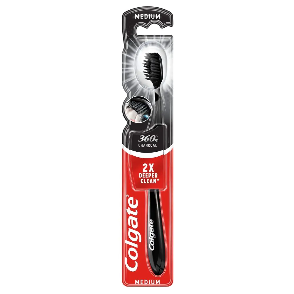 Colgate Tandbørste 360 Sort