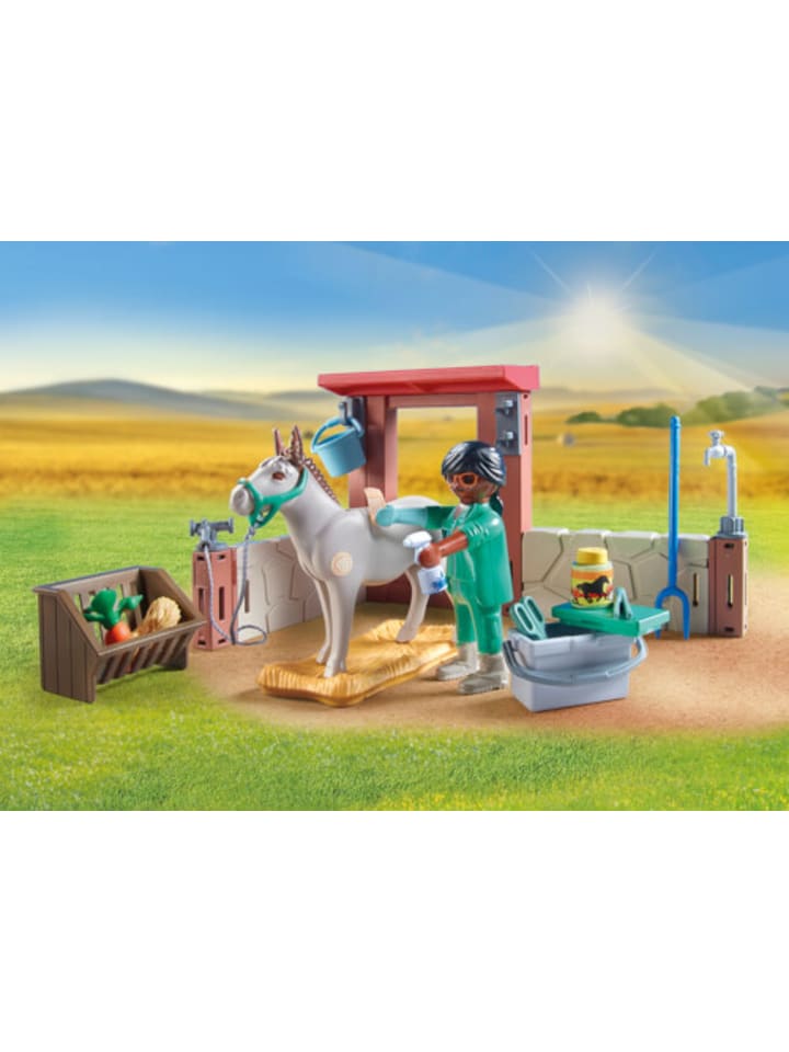 Playmobil Spielfigur Set Country Tierarzteinsatz bei den Eseln, 4-10 Jahre günstig kaufen onesize