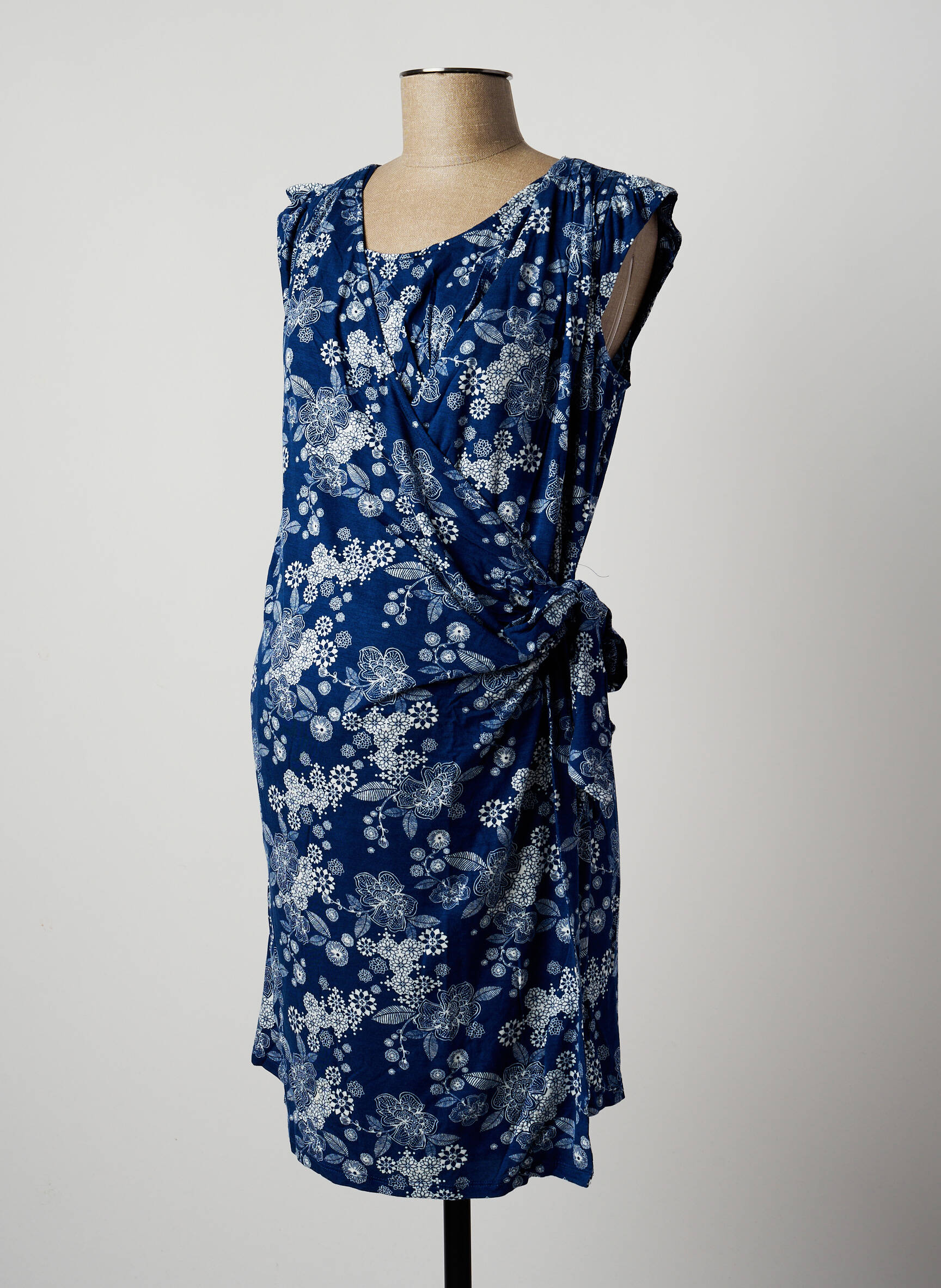 Colline Robes Maternite Femme couleur bleu