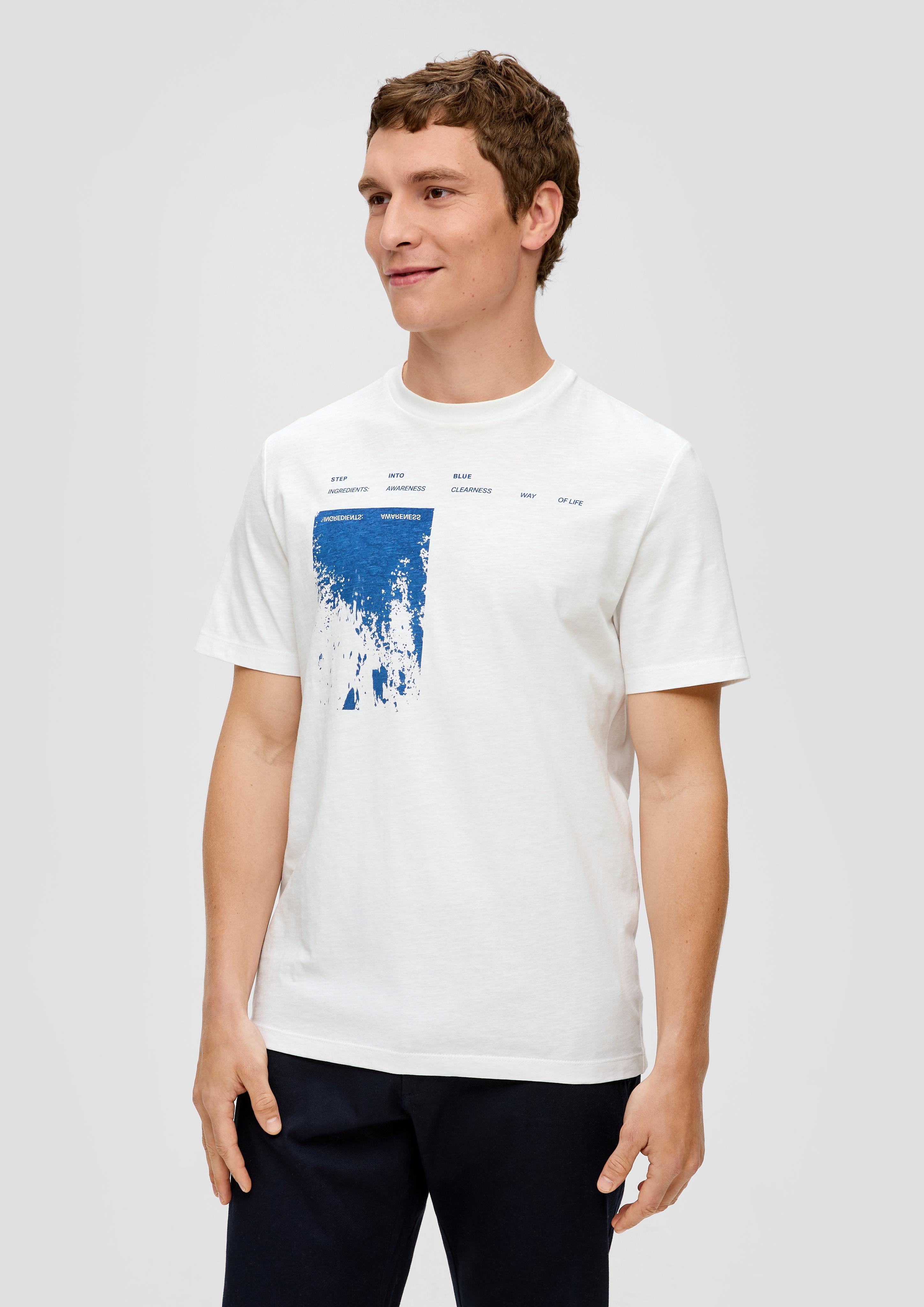 T-Shirt mit Rundhalsausschnitt  2143918-01D1