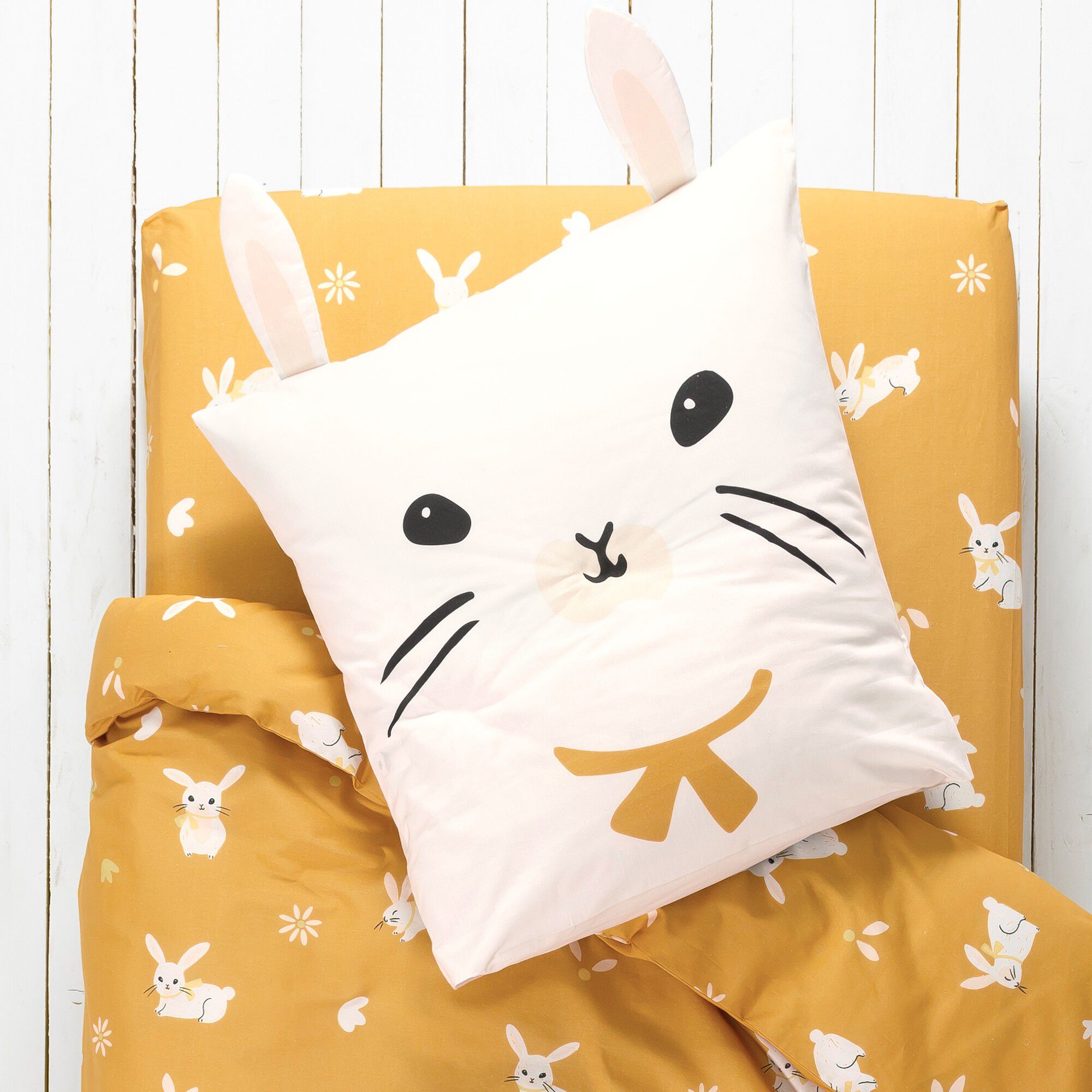 Linge de lit enfant imprimé Lapinou 1 personne