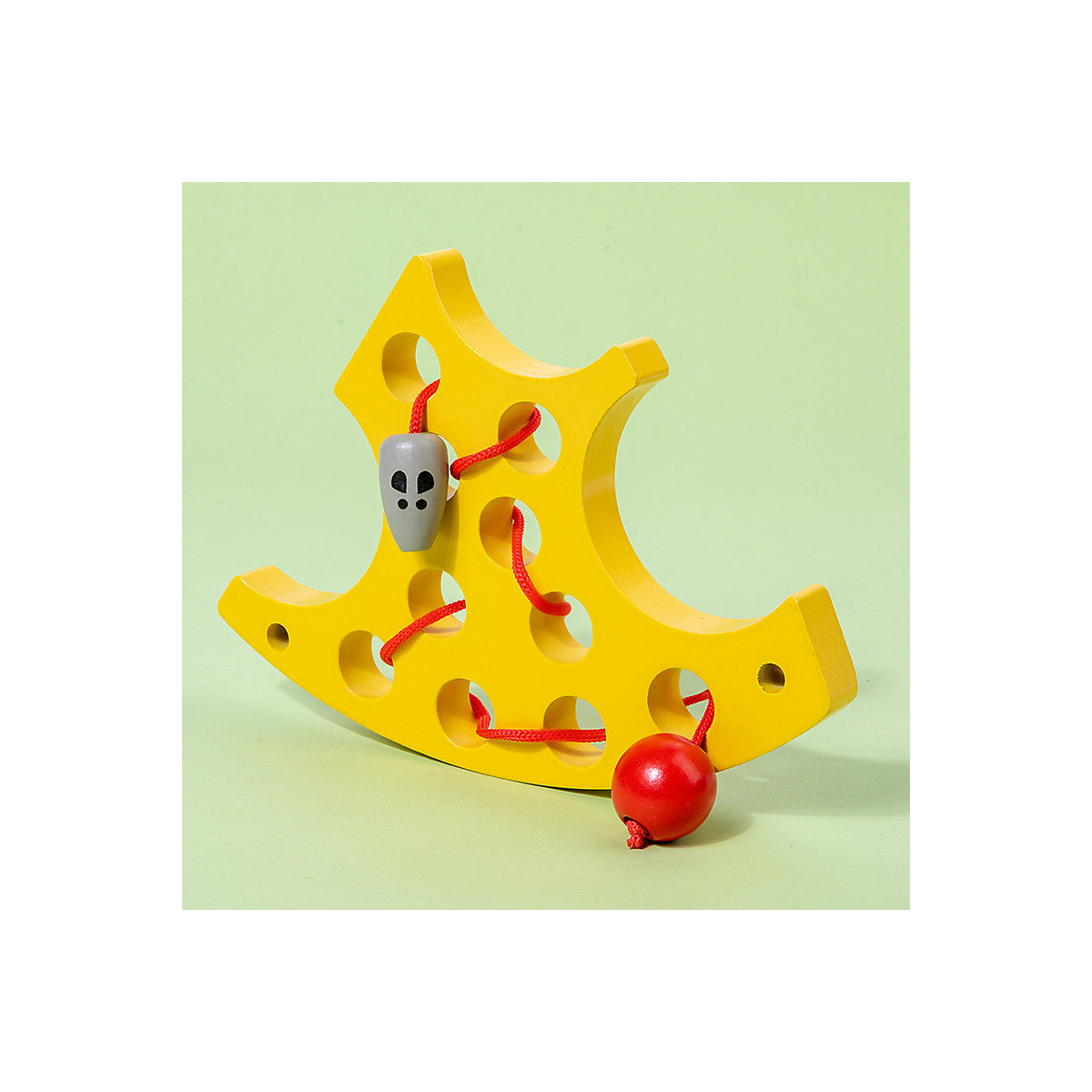 Holzspielzeug für Kinder Seilspielzeug aus Holz für Kinder