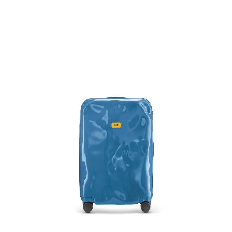 Crash Baggage Icon Tone on Tone Trolley M (68 cm) - Petrol Blue