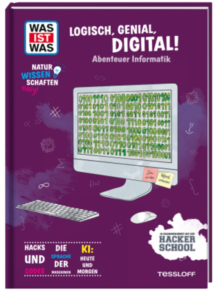 Tessloff Buch - WAS IST WAS Naturwissenschaften easy! Logisch, genial, digital! Abenteue günstig kaufen onesize