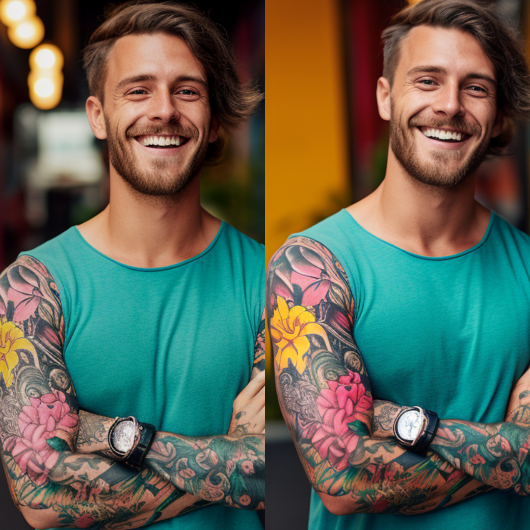 Naomy-Tattoo Glanz- und Pflege Mini Set