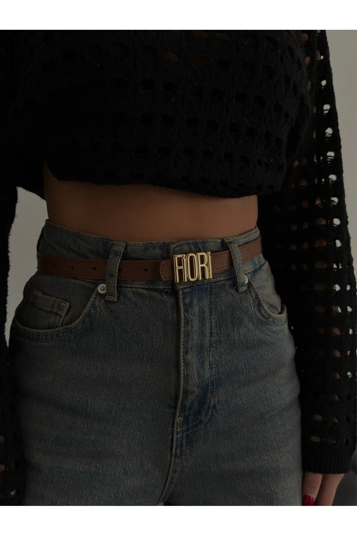 Fiori  Gürtel - Braun