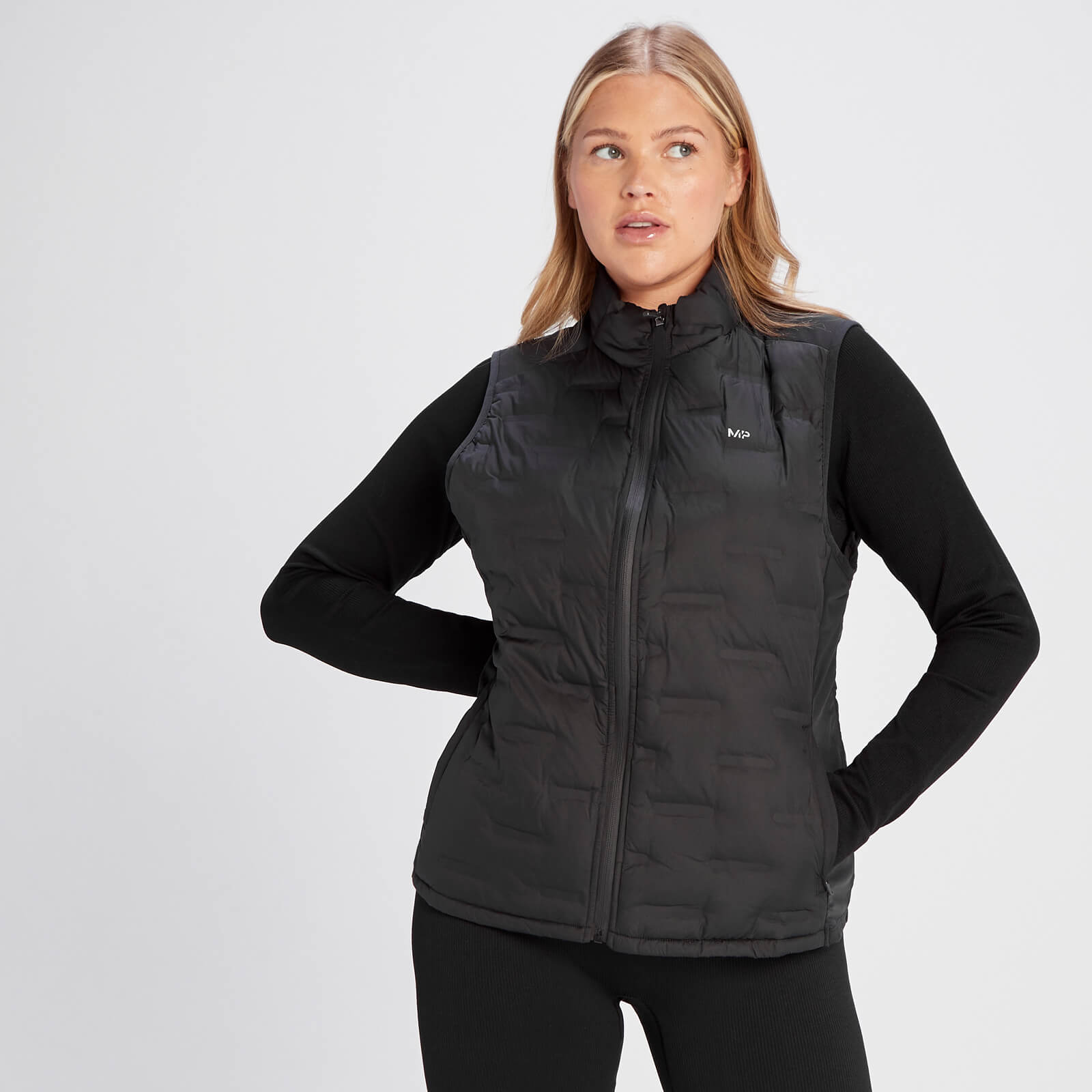 Doudoune sans manches MP Velocity Ultra pour femmes – Noir