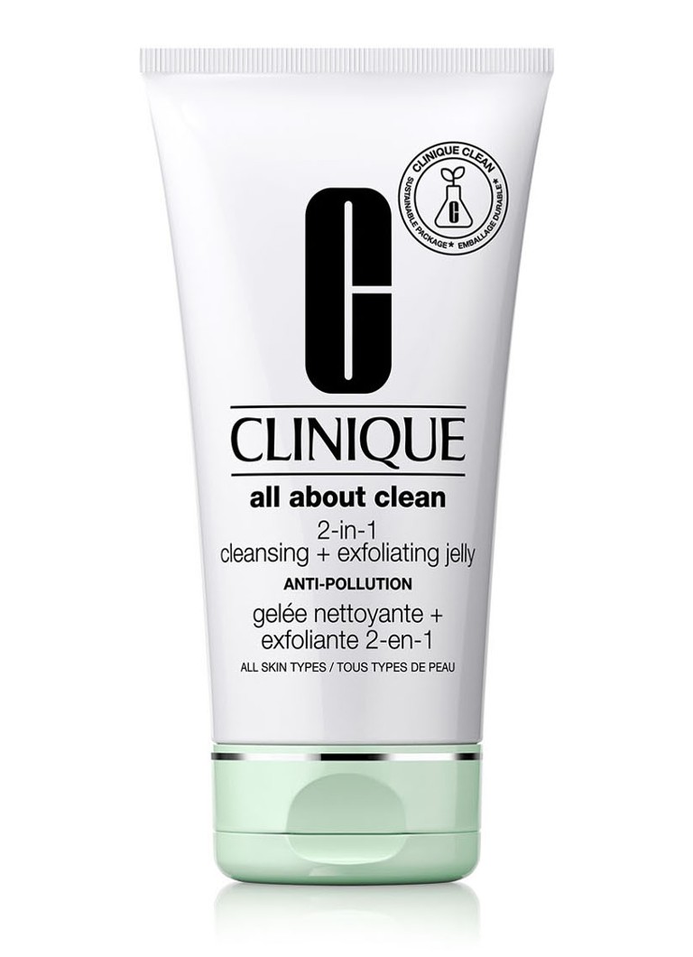 CLINIQUE All About Clean 2-in-1 sejas tīrīšanas līdzeklis + pīlinga želeja