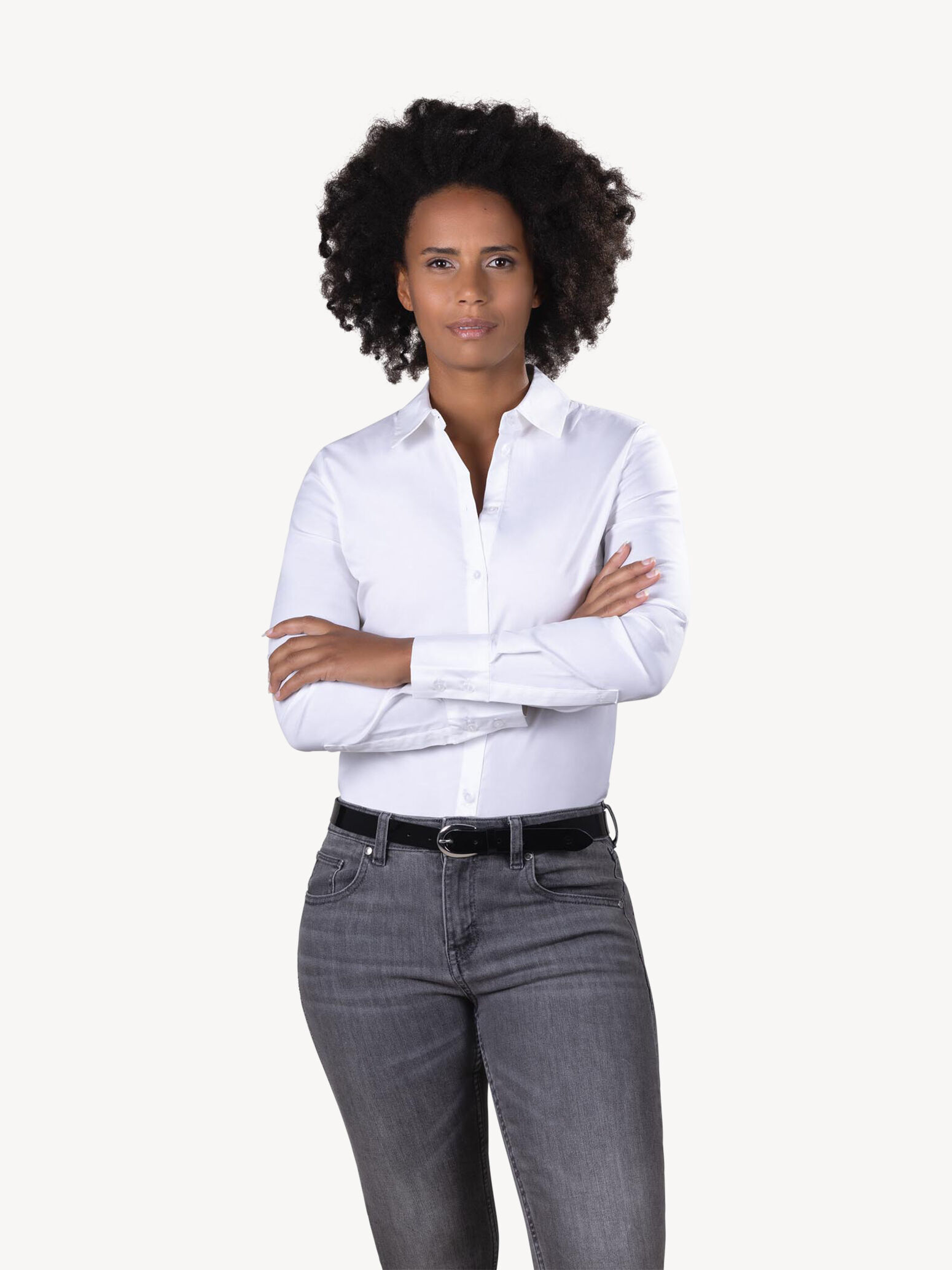Ceinture en cuir - noir