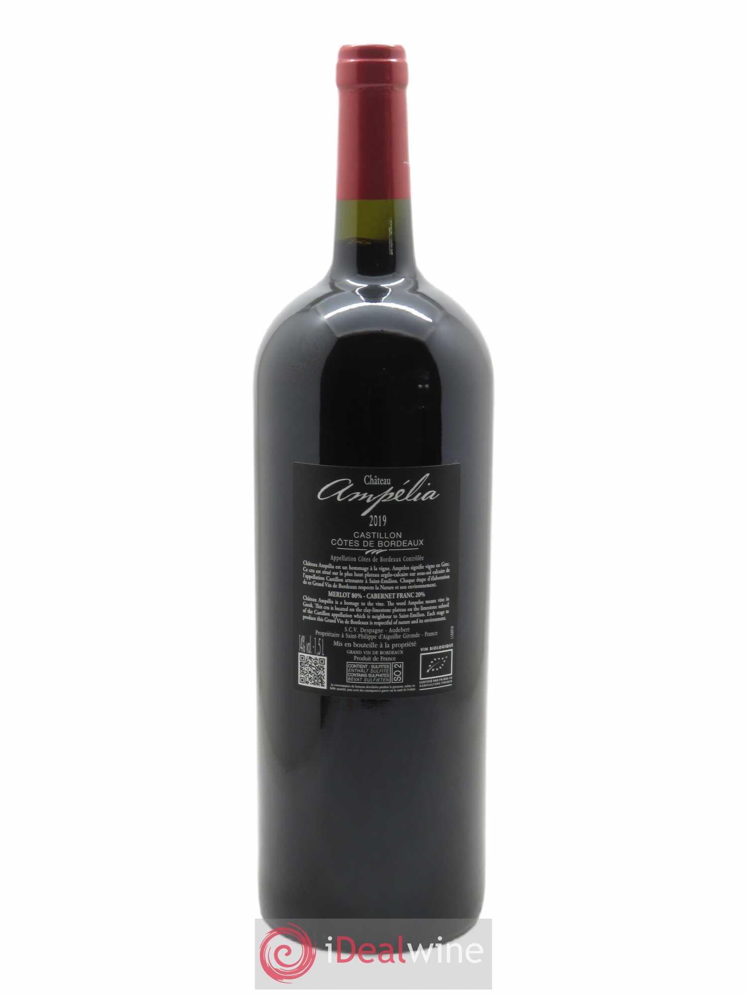 Château Ampélia  2019 - Lot de 1 Magnum