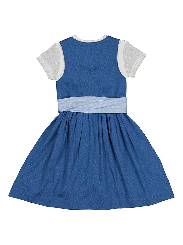 Turi Landhaus Dirndl in Blau günstig kaufen