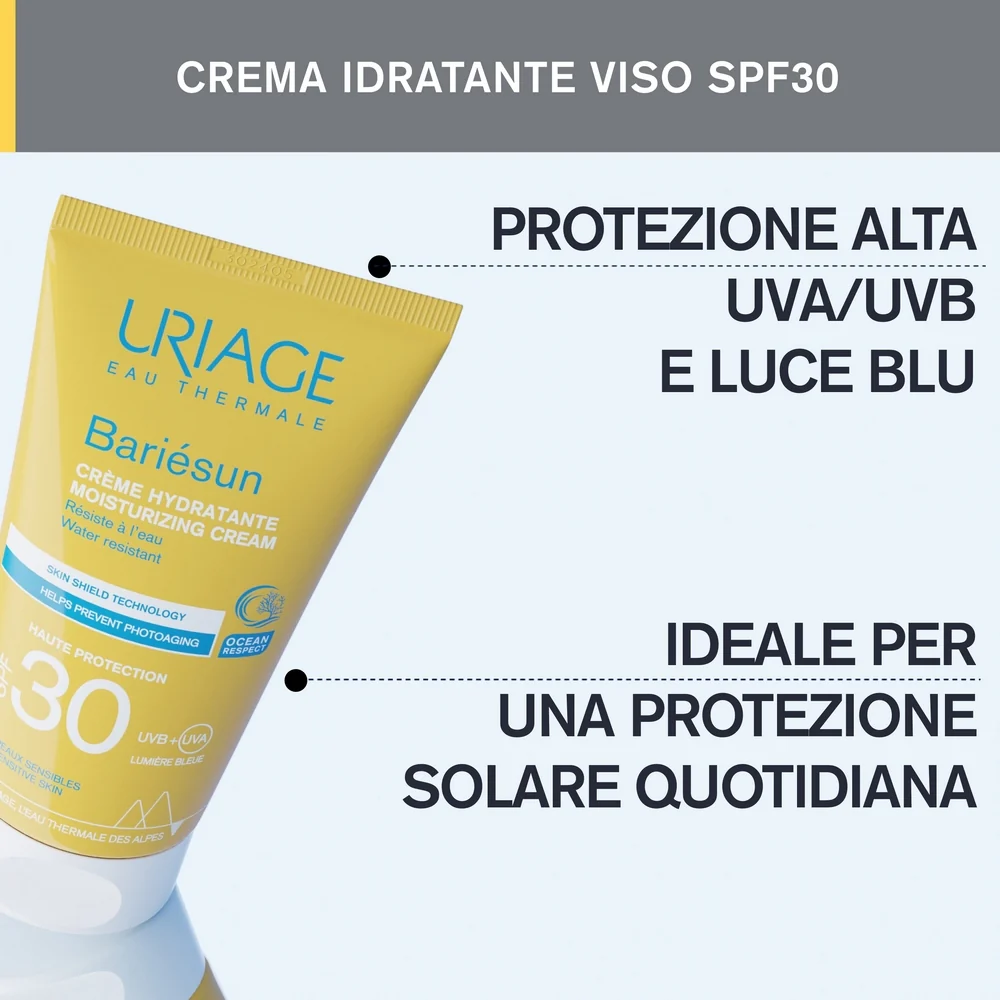 BARIESUN hidratantna krema za sunčanje SPF30 - Visoka zaštita od sunca za lice.