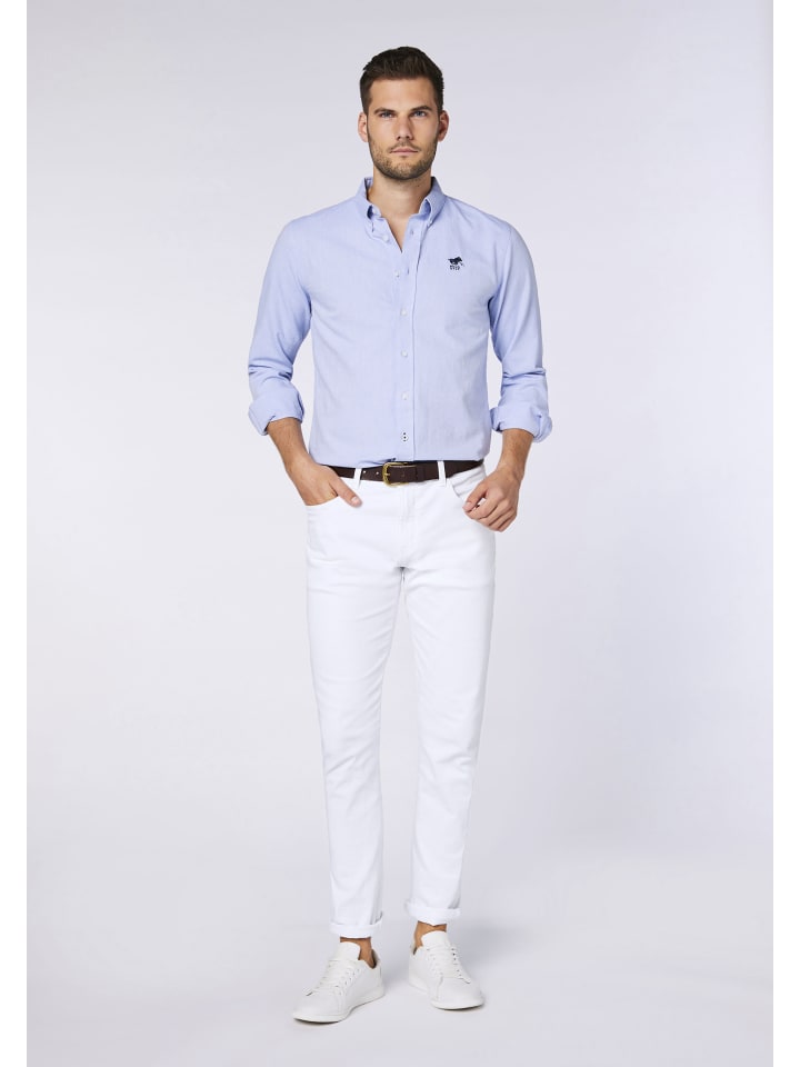 Polo Sylt Jeans in Weiß günstig kaufen