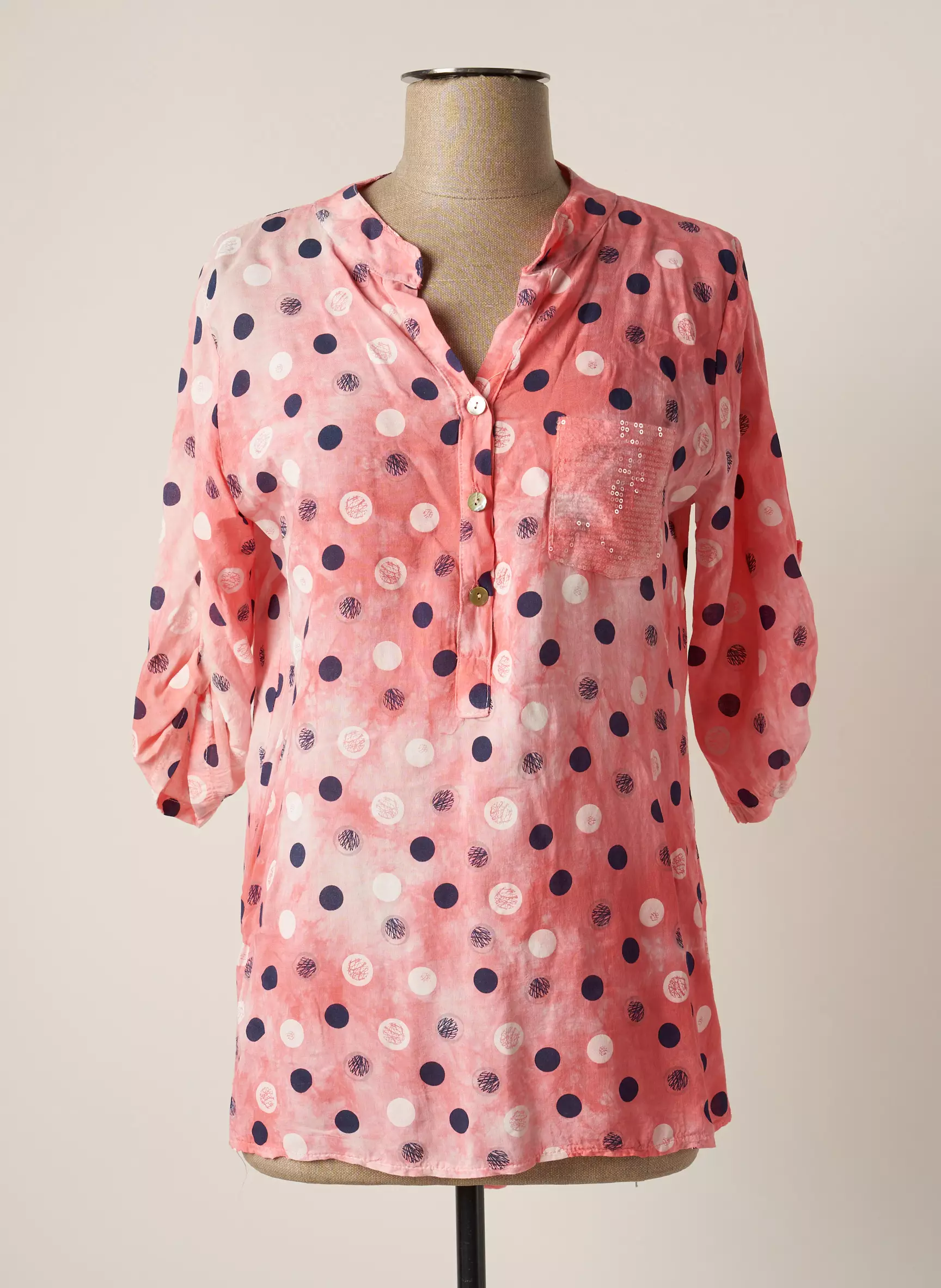 Jumfil Blouses Femme couleur rose