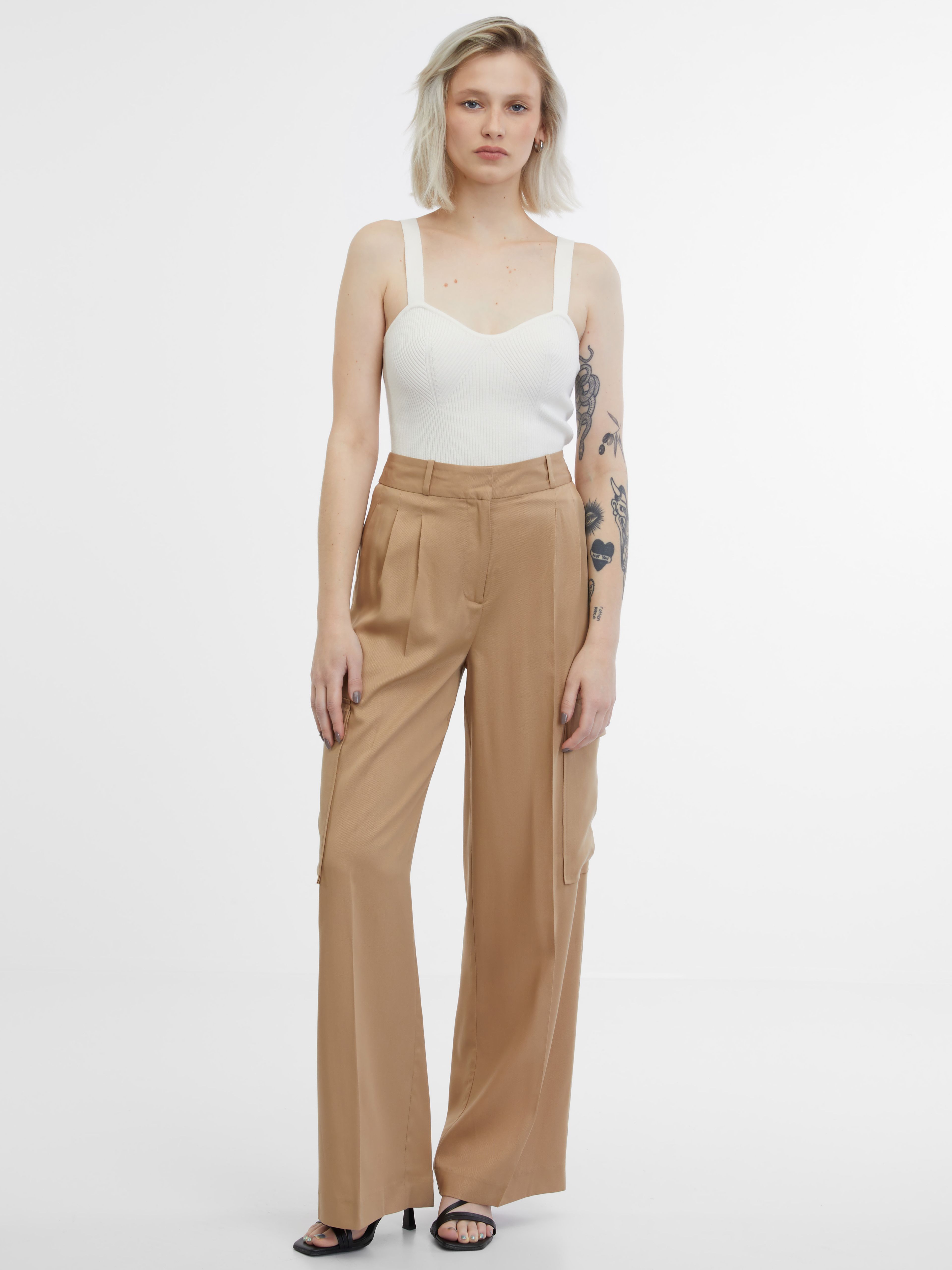 Cremefarbenes Damen-Top ORSAY
