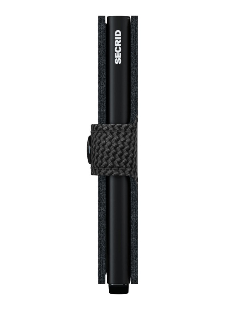 Portofel mini din piele Secrid cu sloturi pentru carduri.