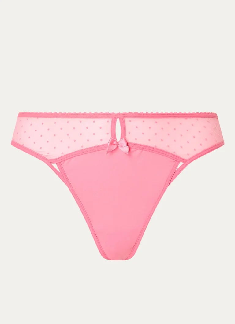 Marlies Dekkers String Peekaboo cu plasă