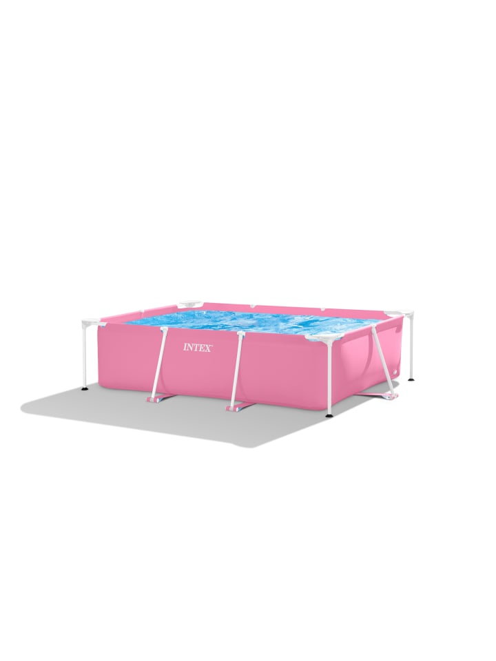Intex Rectangular Frame Pool 220x150x60cm in pink günstig kaufen onesize
