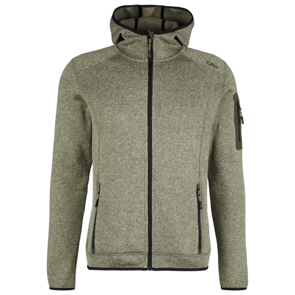 CMP - Jacket Fix Hood Jacquard Knitted 3H60847N - Fleecejacke