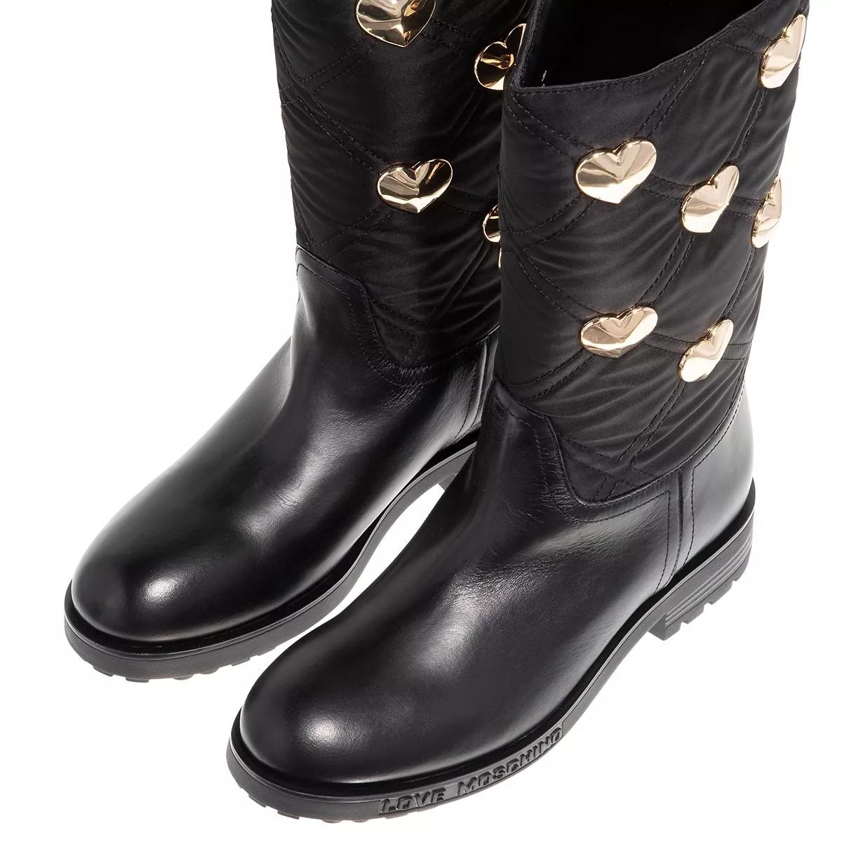 MOSCHINO Stiefeletten schwarz Stiefel
