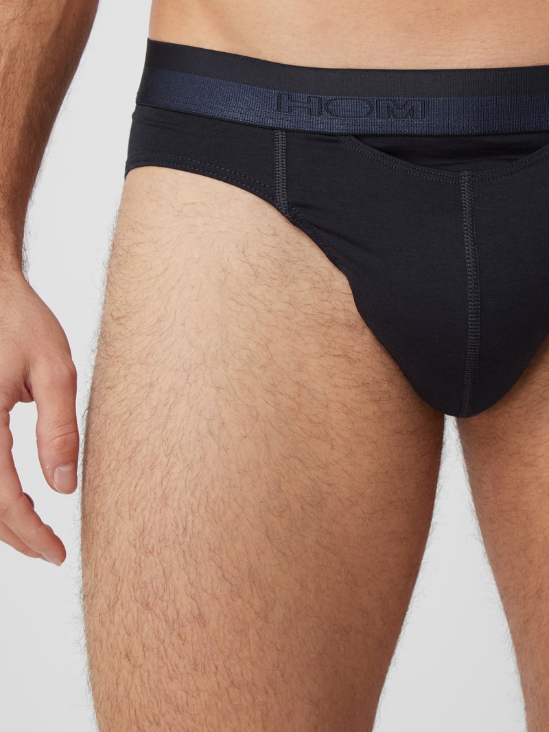 Slip mit Stretch-Anteil in dunkelblau