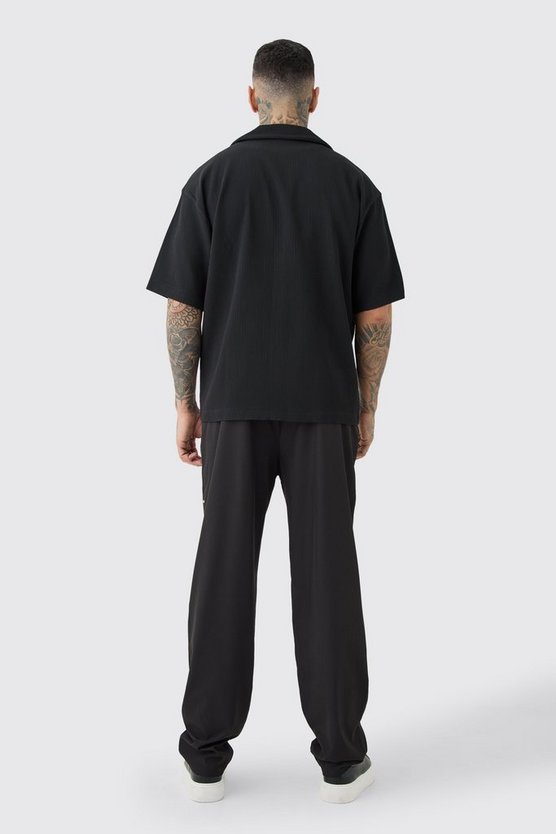 Tall Stretch Utility-Cargohose mit elastischem Bund