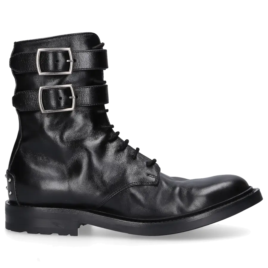 Saint Laurent - Stiefeletten ARMY 20 Kalbsleder - schwarz