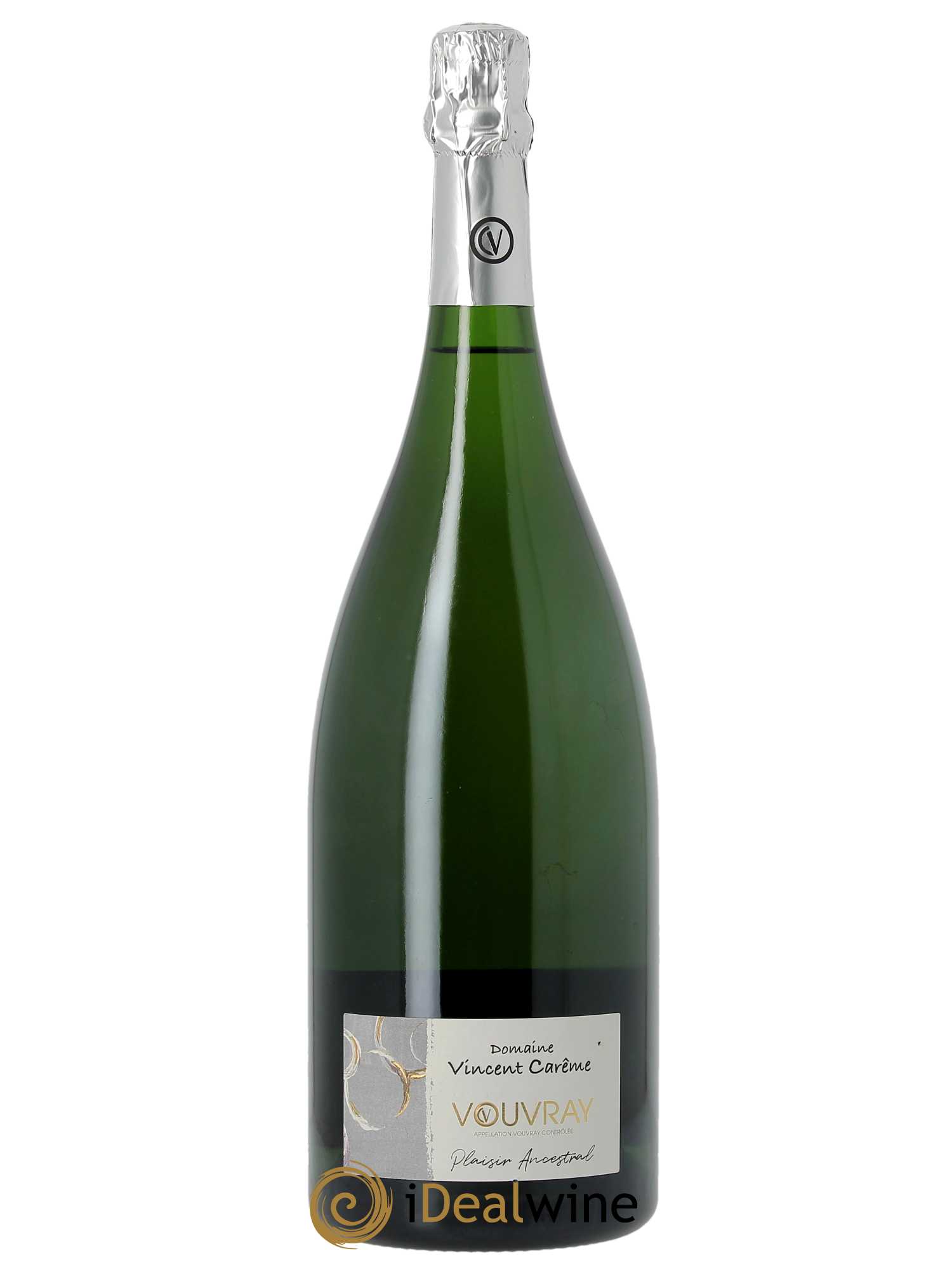 Vouvray Ancestrale Domaine Vincent Carême  2017 - Lot de 1 Magnum