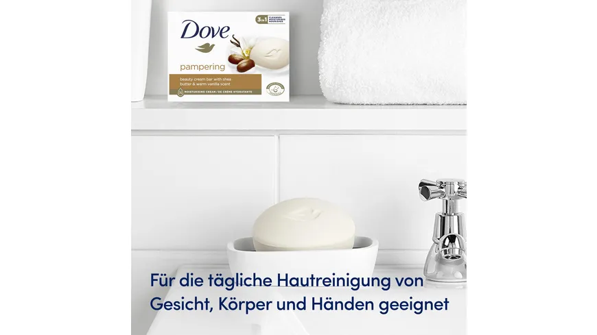 Dove Waschstück Cream Bar Seife Shea Butter 90 g
