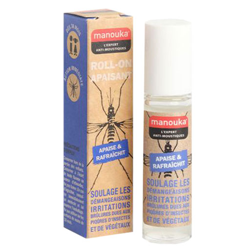 BERUHIGENDER Roll-on nach Mückenstich MANOUKA  10 ml