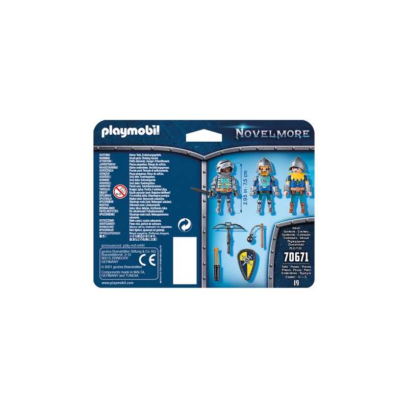 70671 3 Chevaliers Playmobil Novelmore