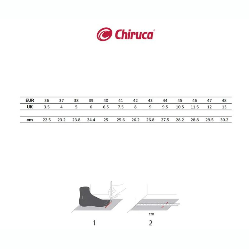Chiruca Etnico graue Wanderschuhe