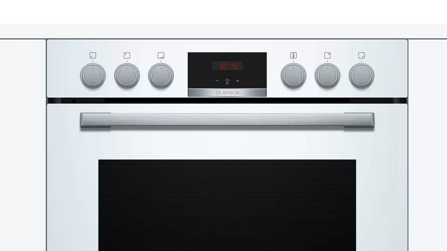 BOSCH Elektro-Herd-Set HND411LW62, mit Teleskopauszug nachrüstbar