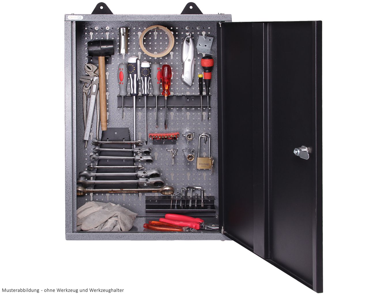 Ondis24 Ondis24 Werkstatt Set Werner 240 cm 3 Schränke LED