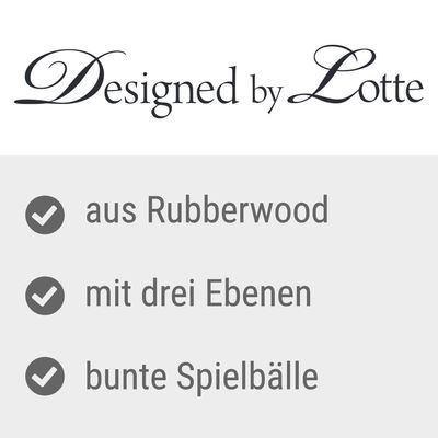 Designed by Lotte Holz-Spielturm Mia für Katzen