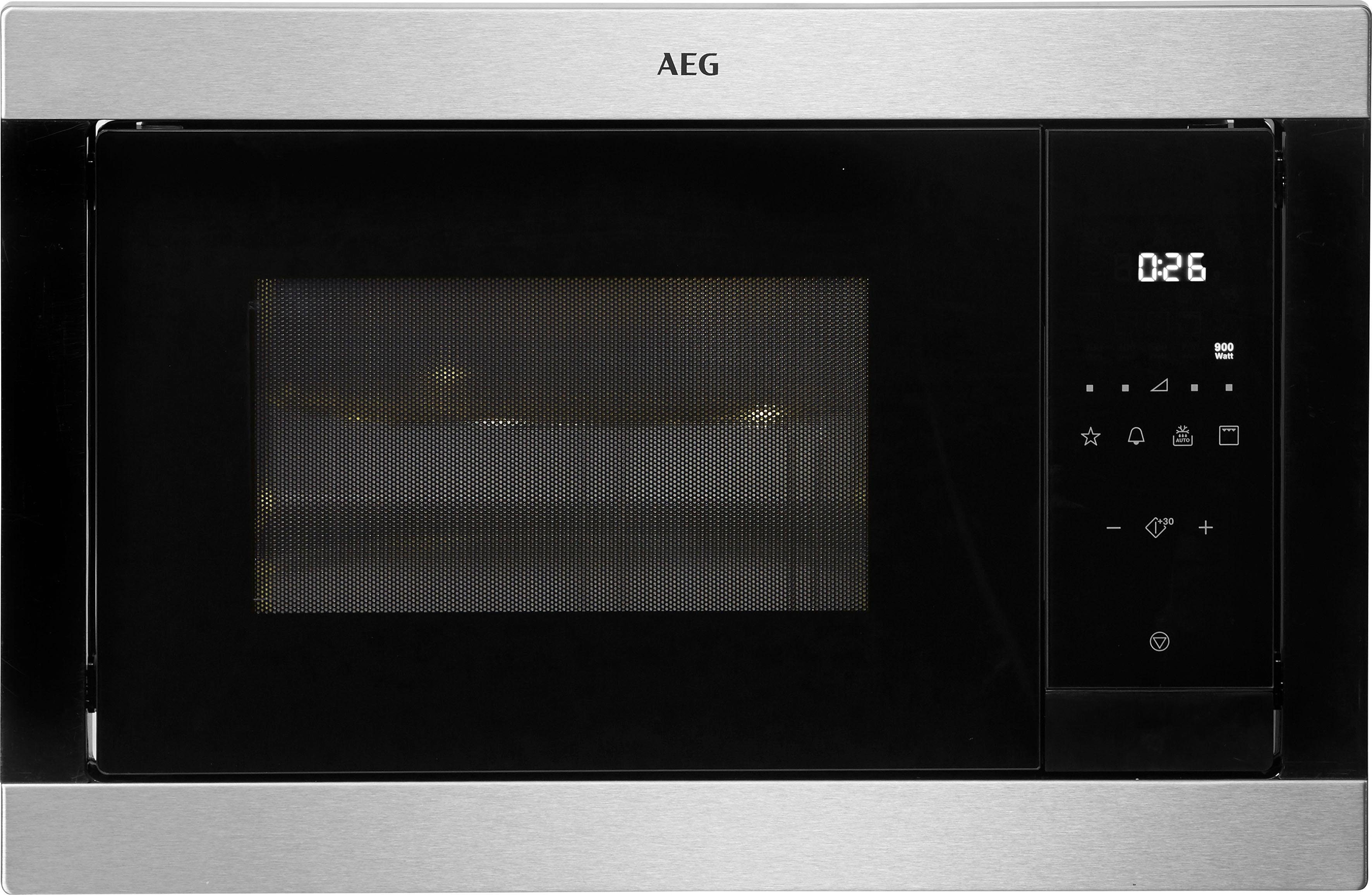 AEG Einbau-Mikrowelle MSB2547D-M, Grill, Mikrowelle, 23 l