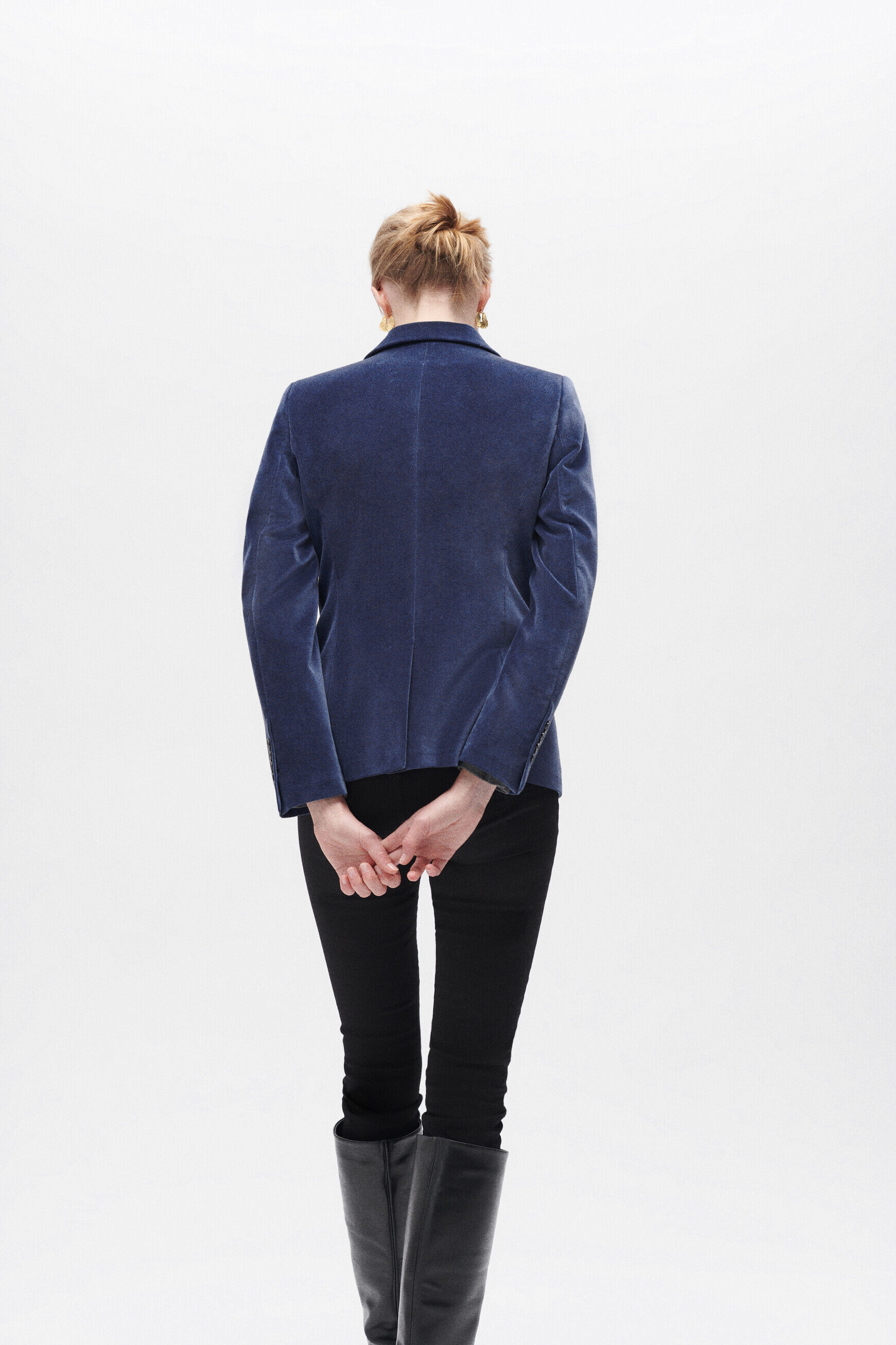 blazer aurora bleu marine femme