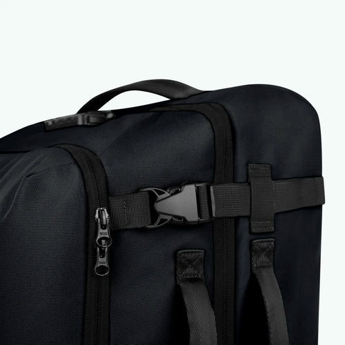 Set of 2 Berlin Black Suitcases