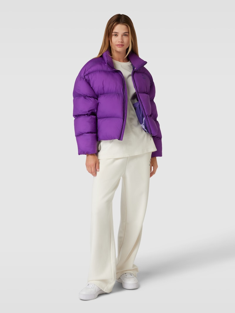 Steppjacke mit Label-Print - PUMA X P&C* in lila